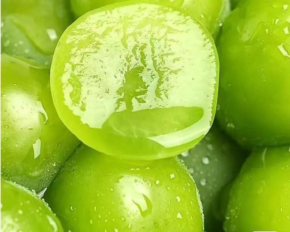 fresh shine muscat grapes