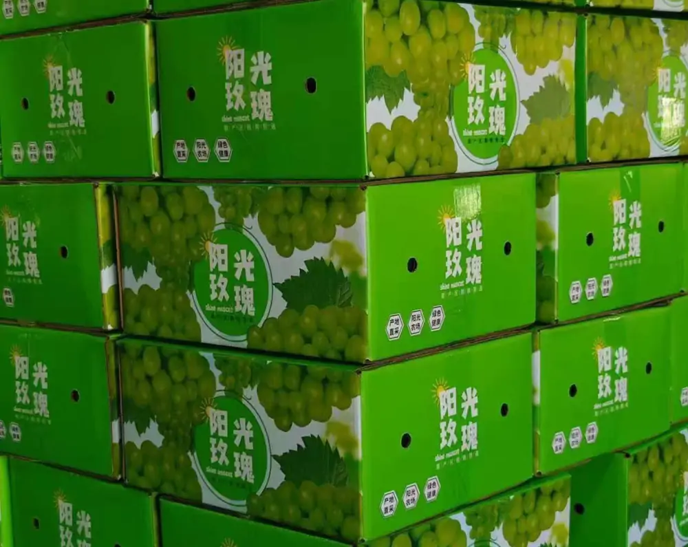 shine muscat Grape skewers